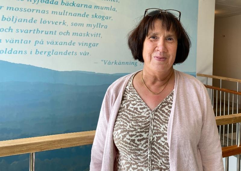 Anne-Marie
Alzén Bibliotekschef Hällefors kommun 
